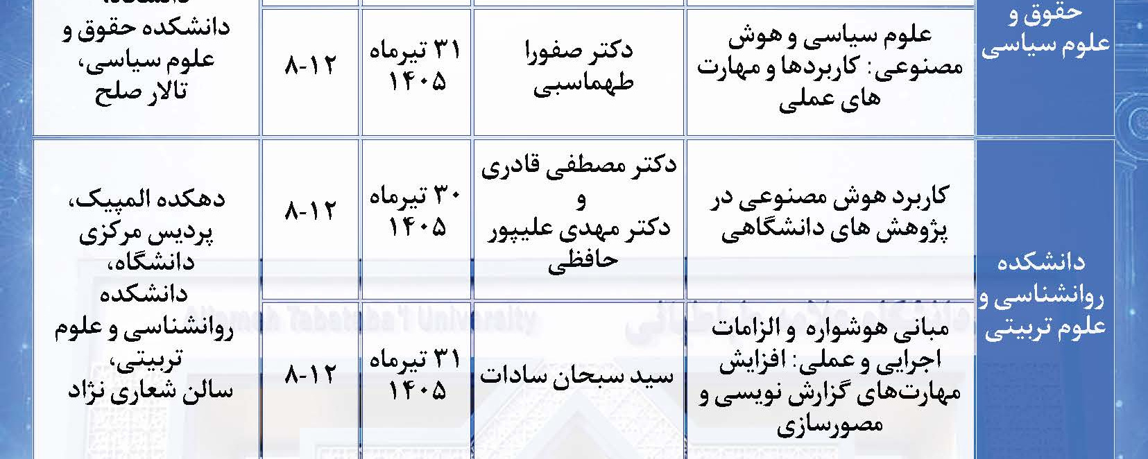 کارگاه هوش مصنوعی